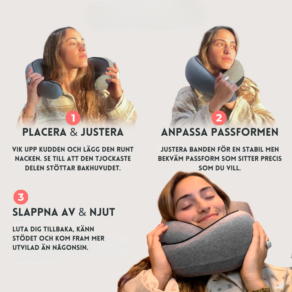 NordicRest™ Ergonomisk-Resekudde